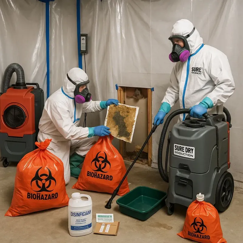 Contaminated Water Handling Protocols process in Mack, OH